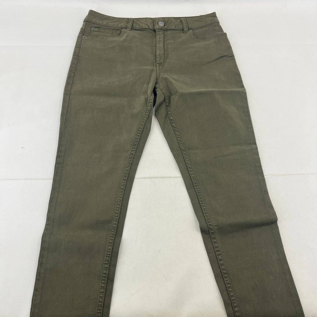 Marks & Spencer Khaki Green Super Skinny Jeans UK size 12S - NWOT