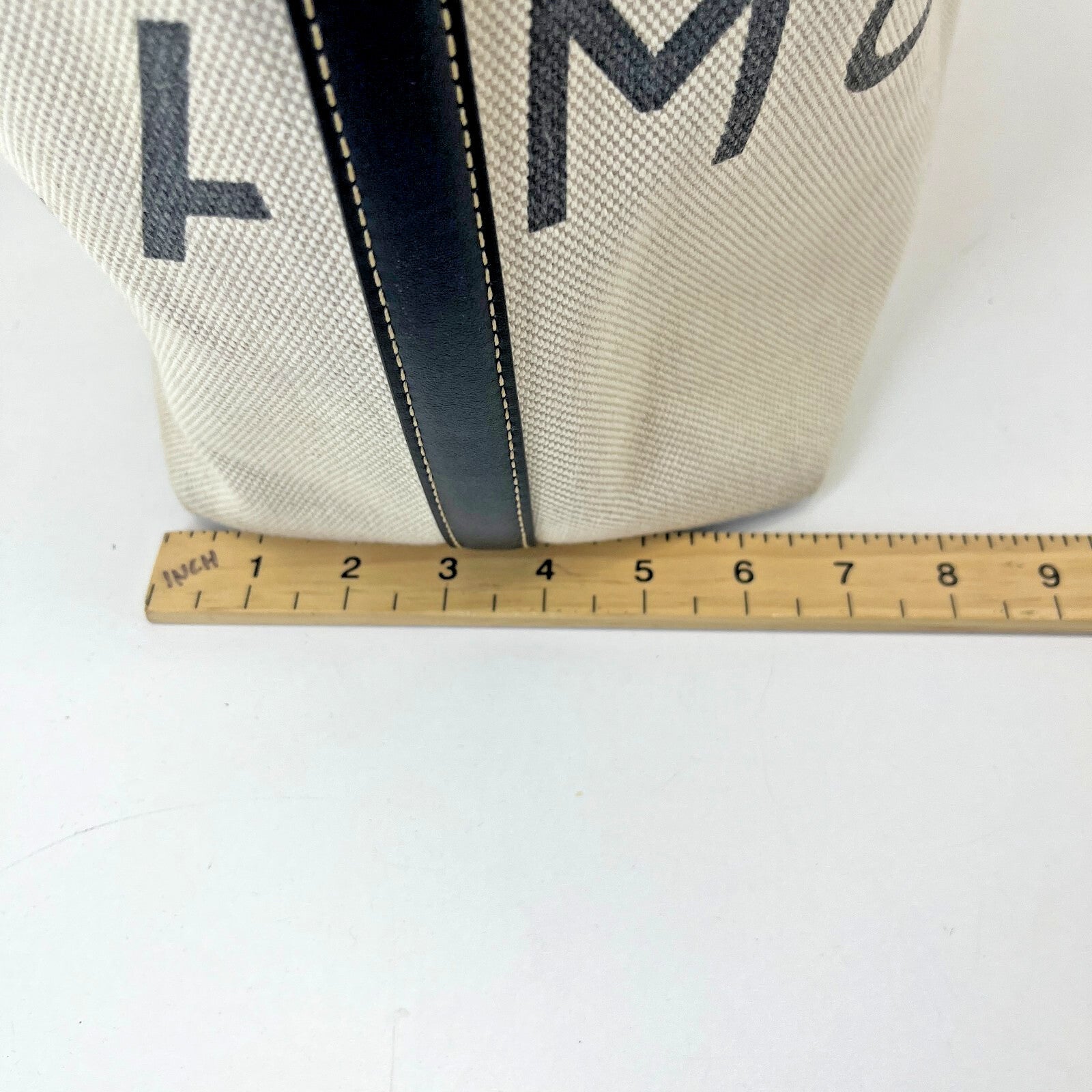 Genuine Stella McCartney Logo Print Organic Tote Shoulder Bag Womens See Details