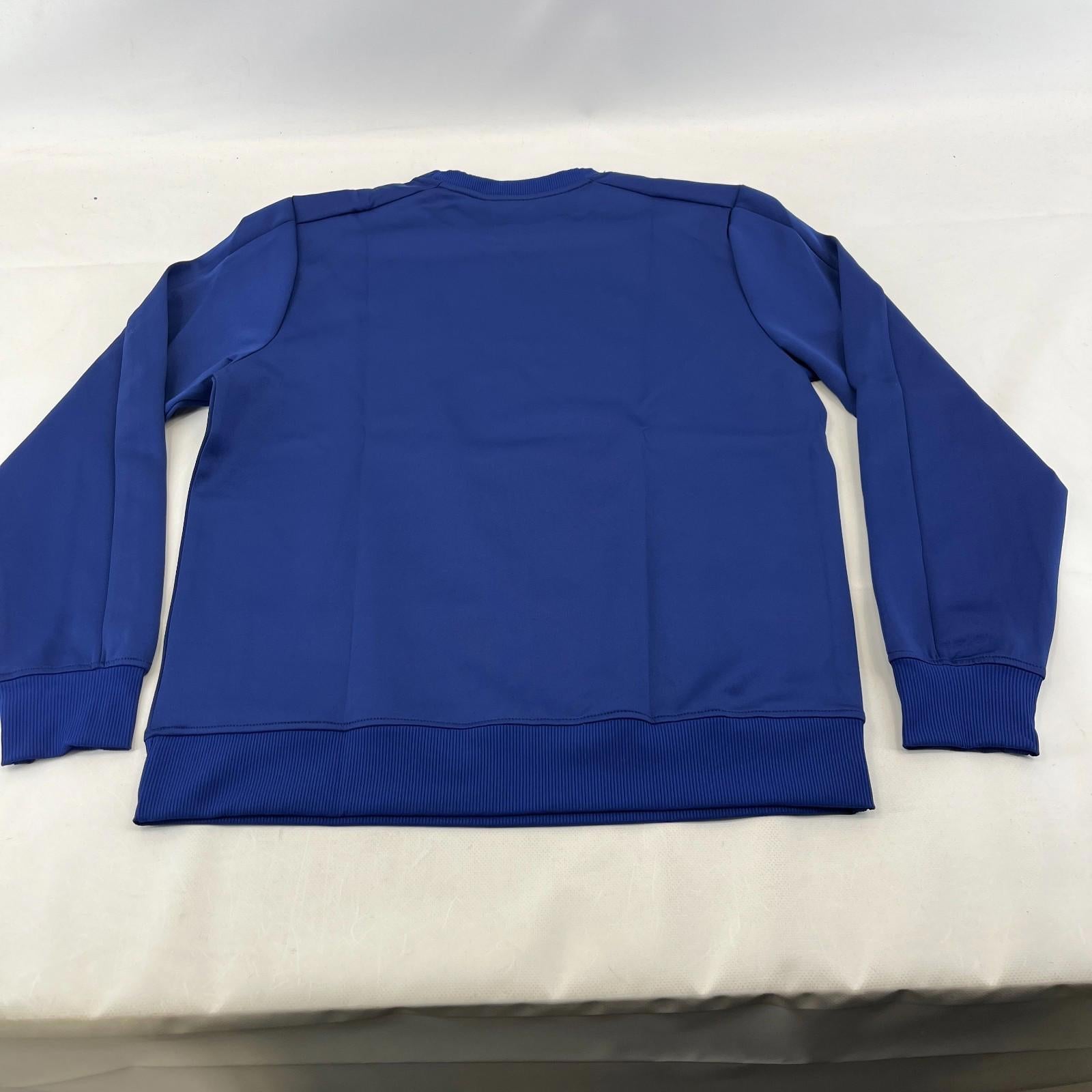 Official Glasgow Rangers FC Blue Match Day Sweatshirt Pullover Ladies size 14