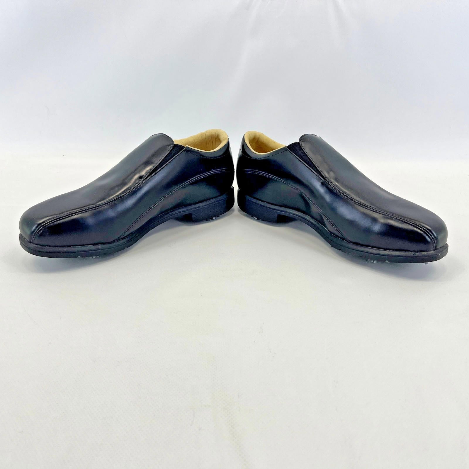 Nike Golf Verdana Air Comfort Slip On Black Leather Golf Shoes UK Women's UK 6