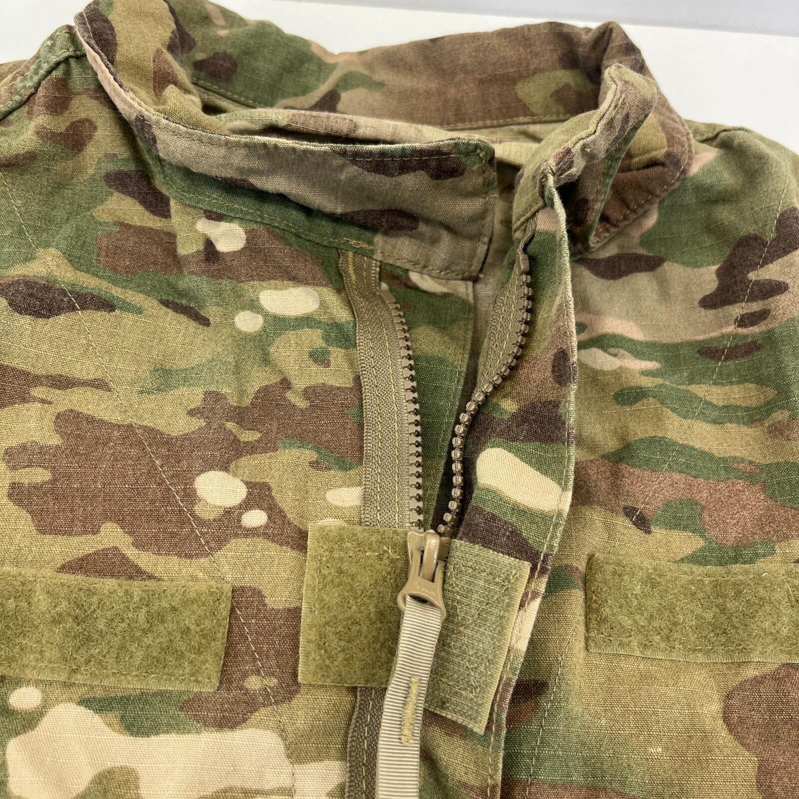 US Army Surplus Issue Woodland BDU Jacket Camo Combat Uniform size Large