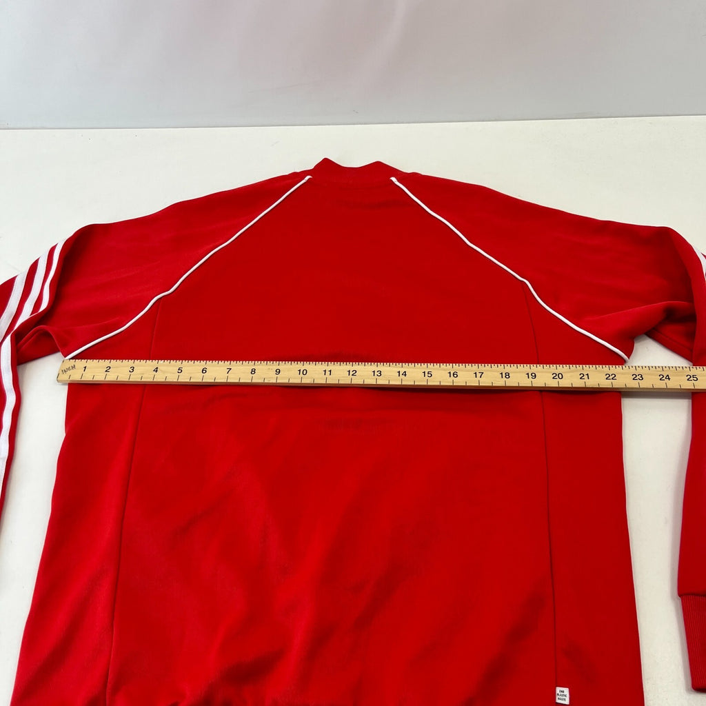 Retro 2022 Adidas Originals Firebird Track Top in Red size Large