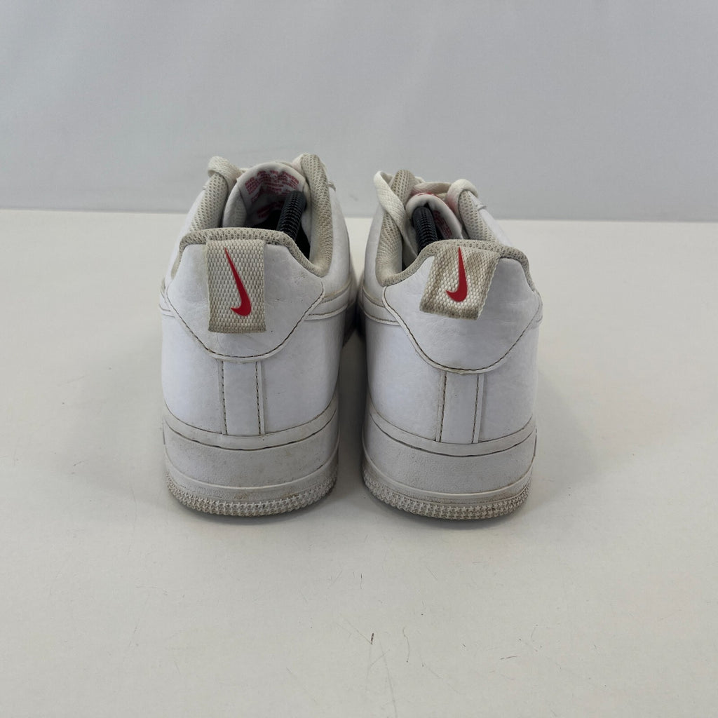 Nike Air Force 1 Low White Red AF1 size UK 9 EU 44