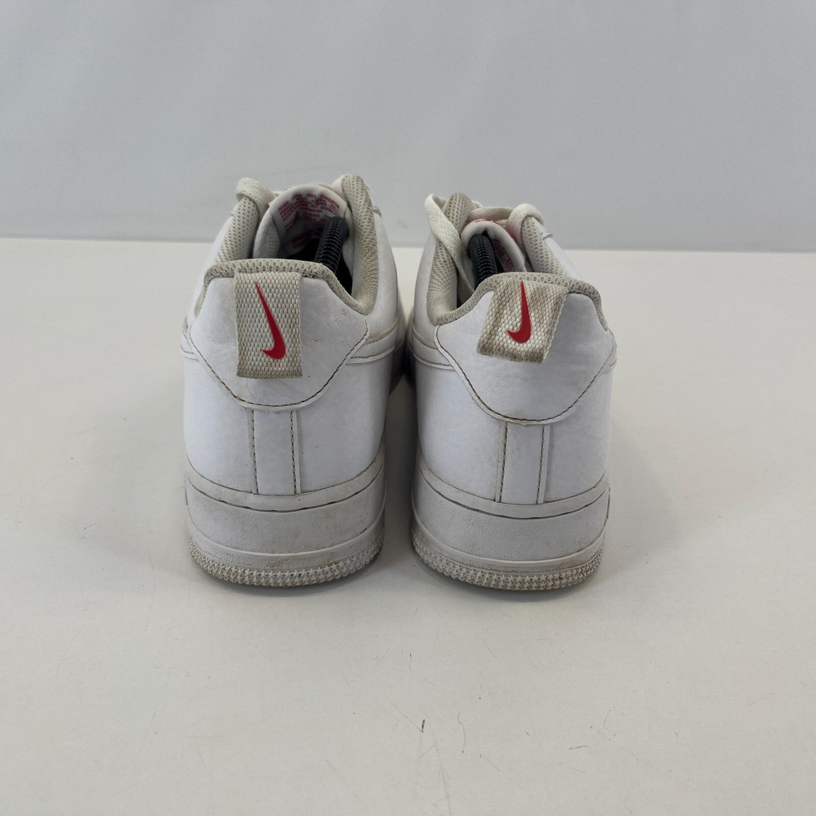 Nike Air Force 1 Low White Red AF1 size UK 9 EU 44