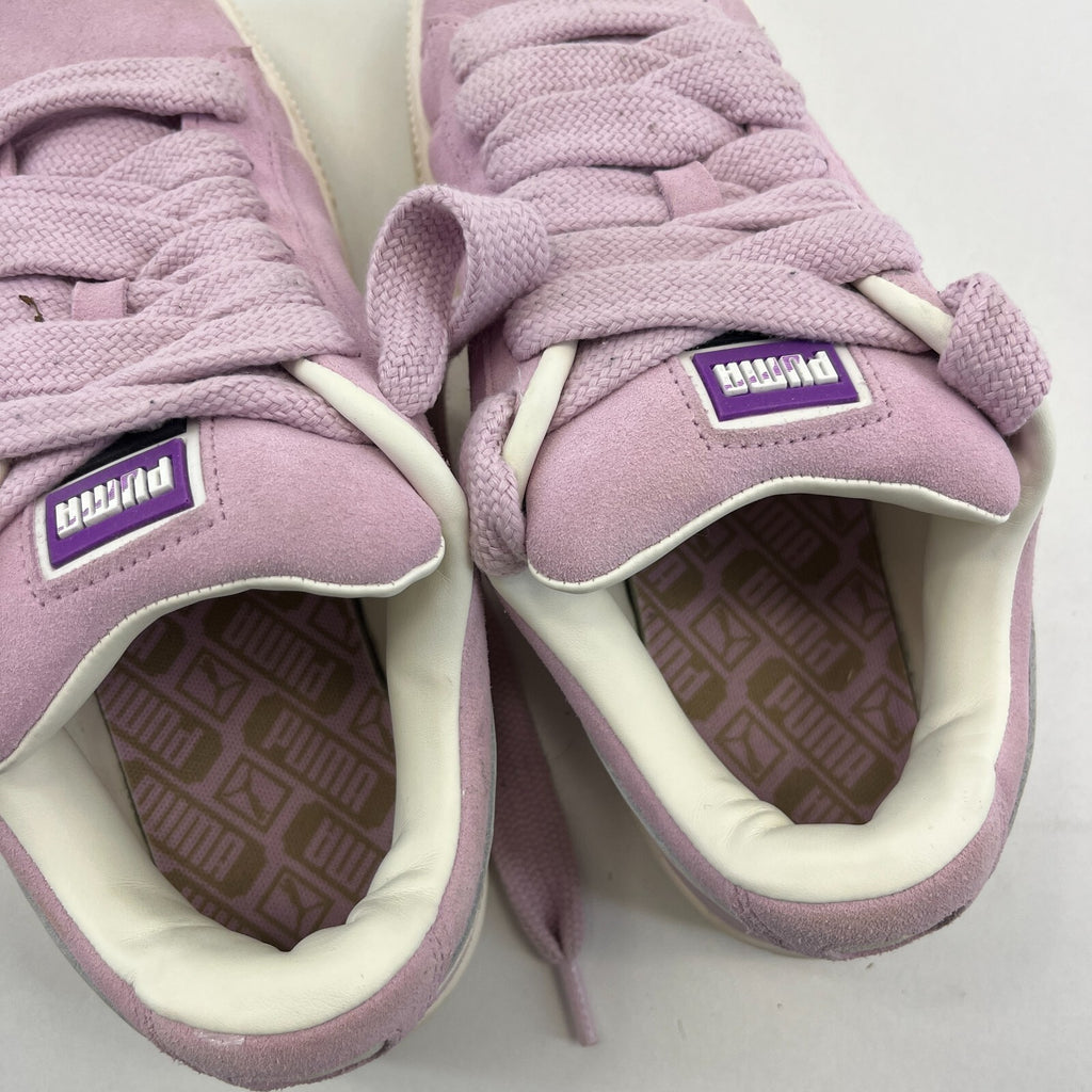 Puma Suede Leather XL with Wide Laces - Lilac Purple - UK size 5