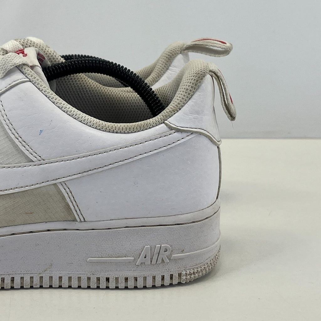 Nike Air Force 1 Low White Red AF1 size UK 9 EU 44