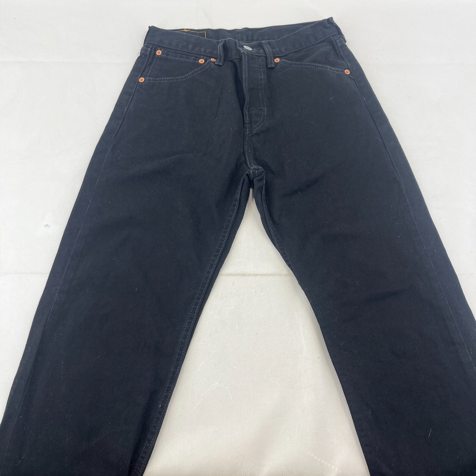 Levi's 590 Men's Regular Straight Jeans W29" L32" in Black Levi Strauss 100% Cot