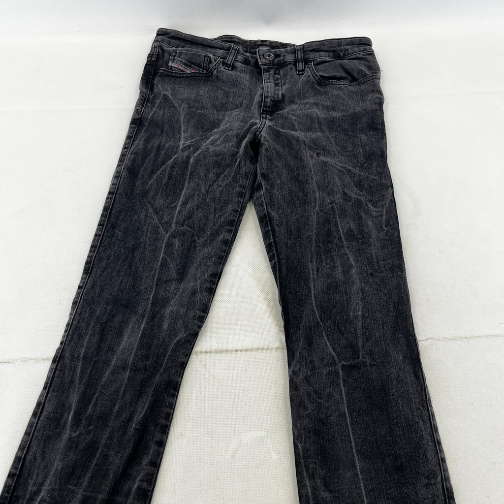 Diesel Women's Skinzee Super Slim Skinny Stretch Jeans W31 L30 Black Denim