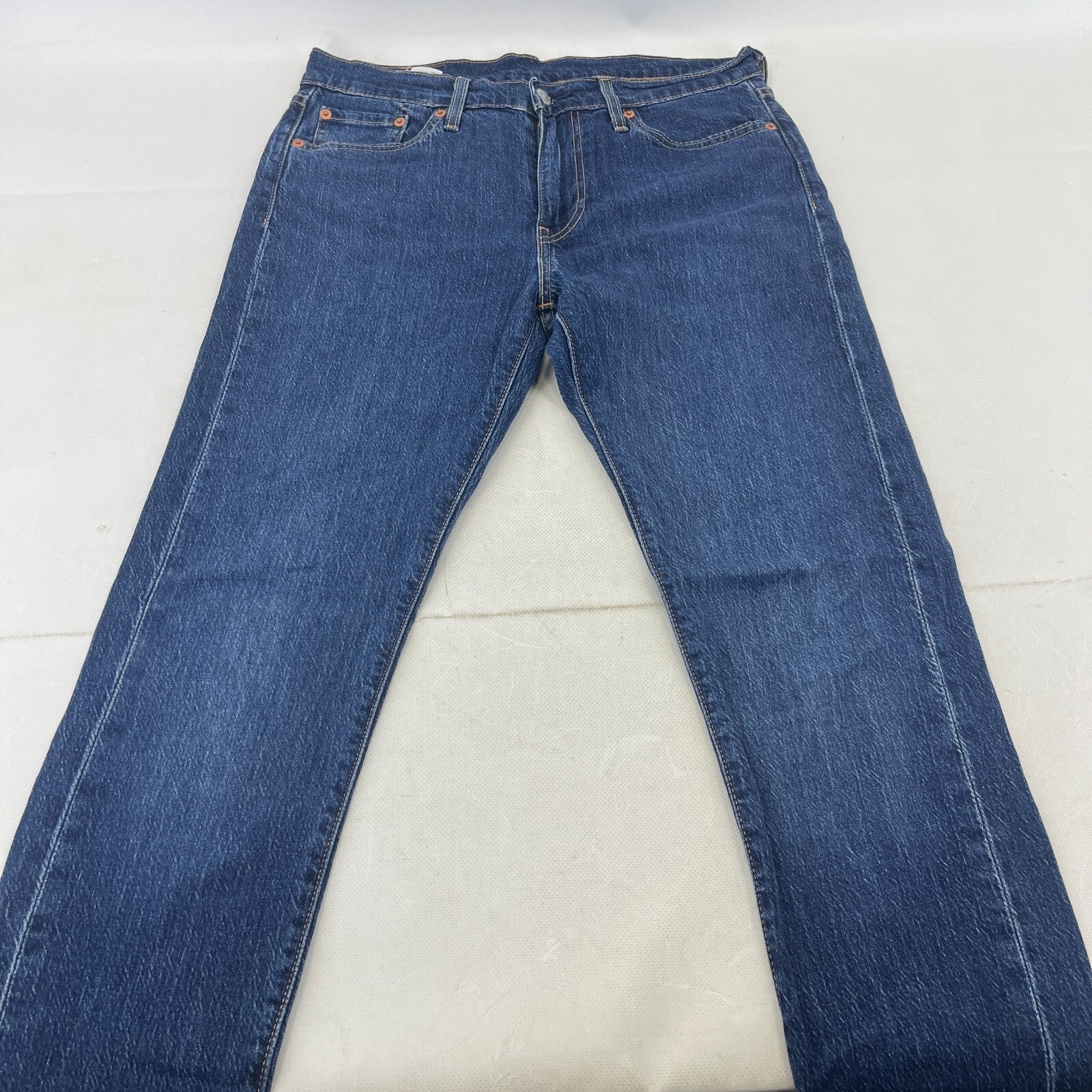 Levi's 510 Premium Big E Jeans W30" L32" Mid Blue Denim Slim Stretch