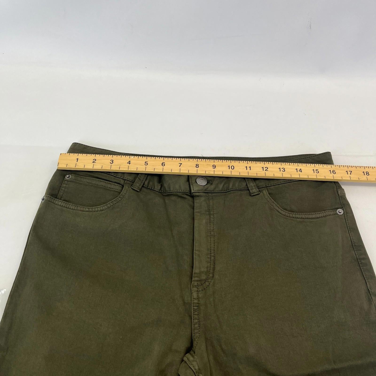 Marks & Spencer Khaki Green Super Skinny Jeans UK size 14S - NWOT