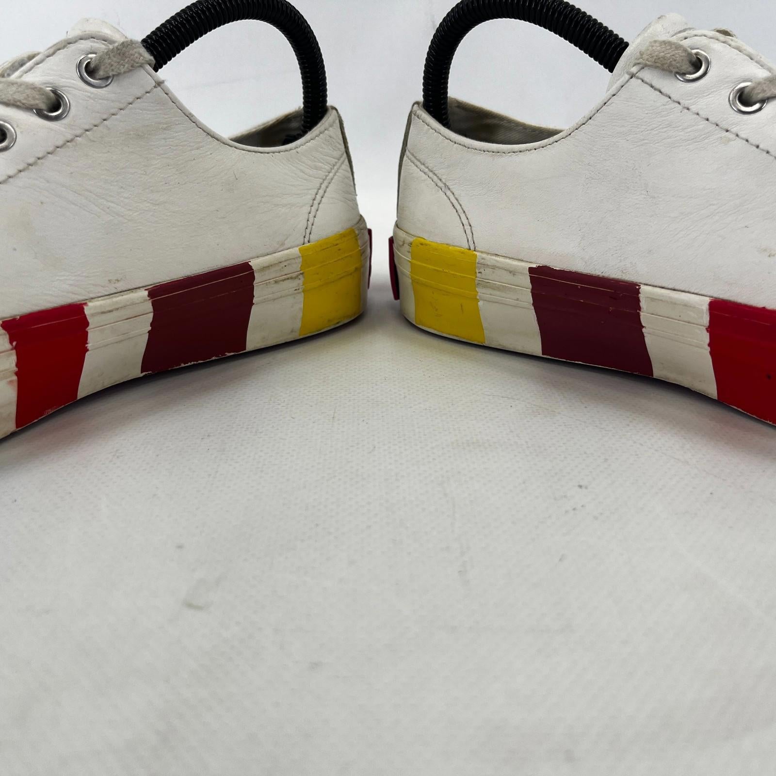 PS Paul Smith White Leather Trainers UK size 6.5 - EU 40