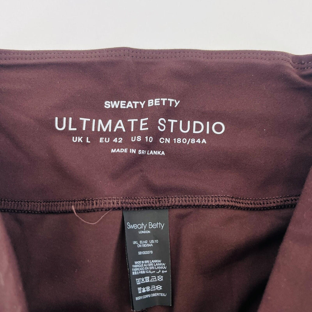Sweaty Betty Ultimate Studio Leggings in Sable Brown 7/8 Length size XL