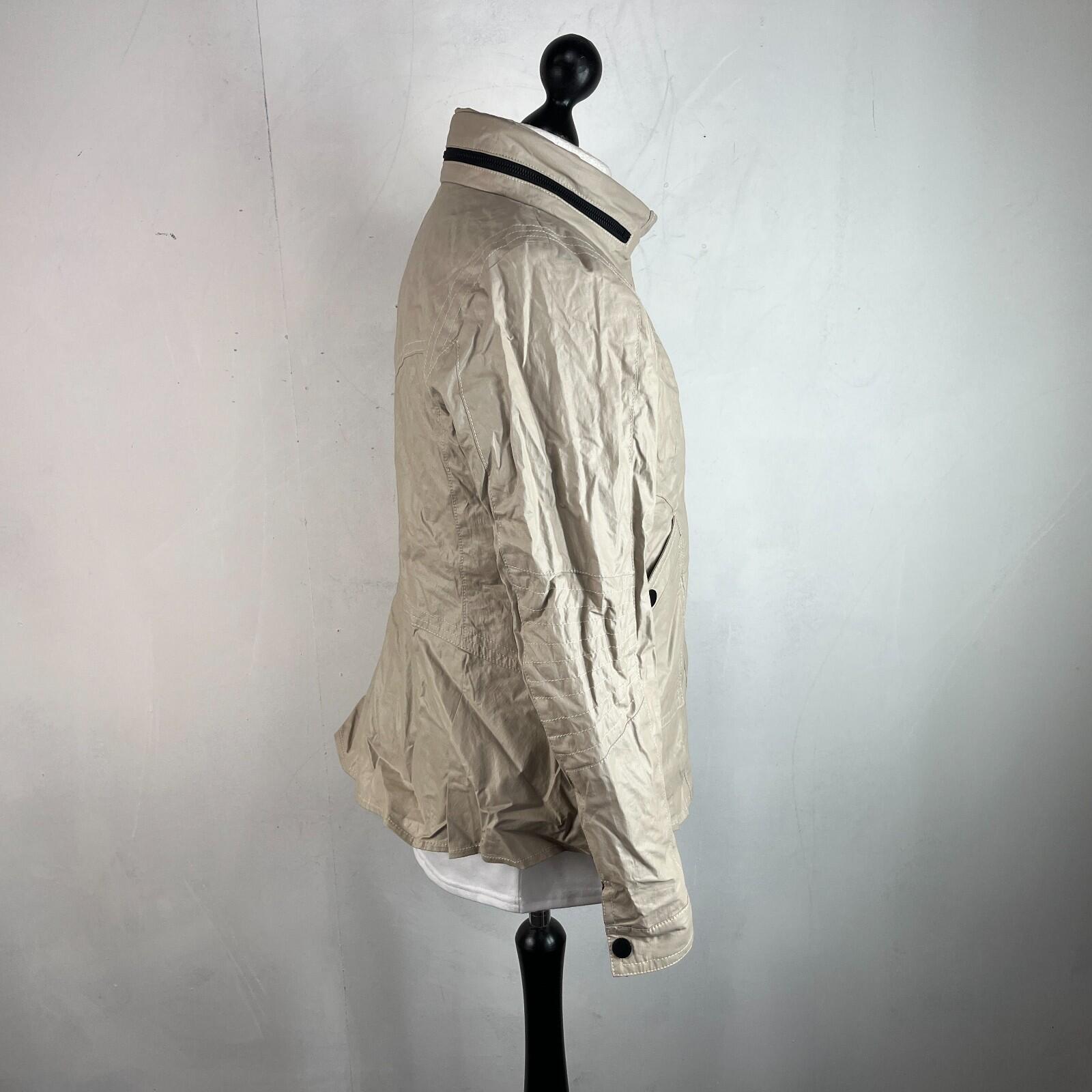 Creenstone Women’s Wax Jacket EU size 40 (UK 14) Light Beige