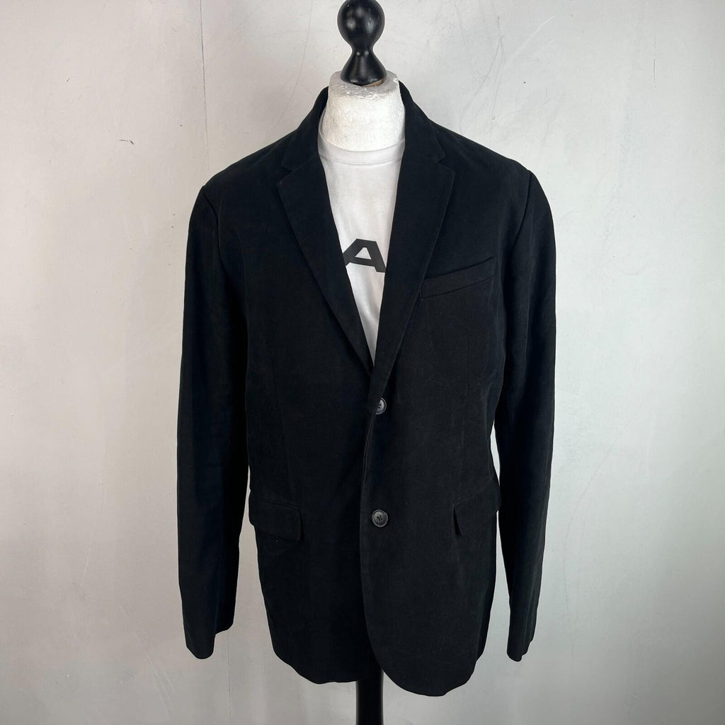 Gap Moleskin Jacket Blazer Men’s 100% Cotton size XL in Black