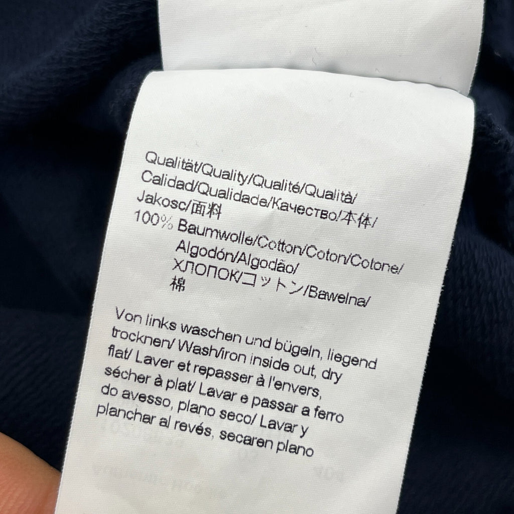 Hugo Boss Mens Lightweight Hoodie in Navy Blue size Medium
