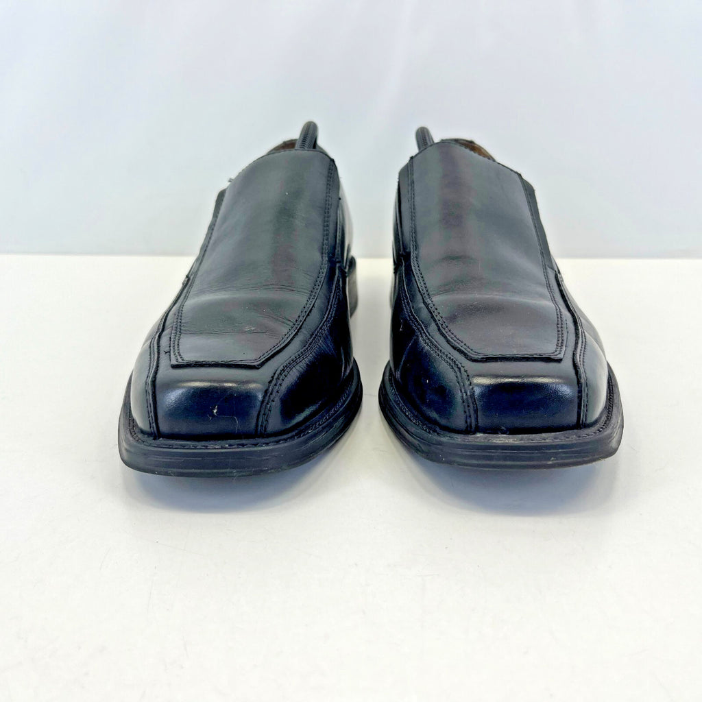 Clarks Ultimate Comfort Collection Men's Leather Slip On Shoes in Black size 9 G
