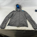 SuperDry Original Windcheater Jacket in Grey/Blue size Small Hooded