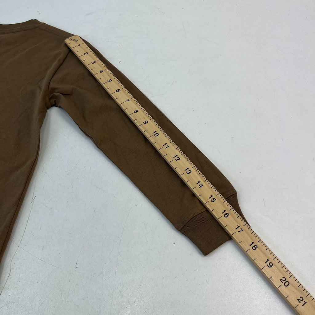 Carhartt Kids Khaki Brown Graphic Print Long Sleeve T-Shirt size 5 years - New