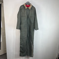 Key Imperial Green Heavy Duty Overalls Quilted Insulated Mens Large-Reg USA Made