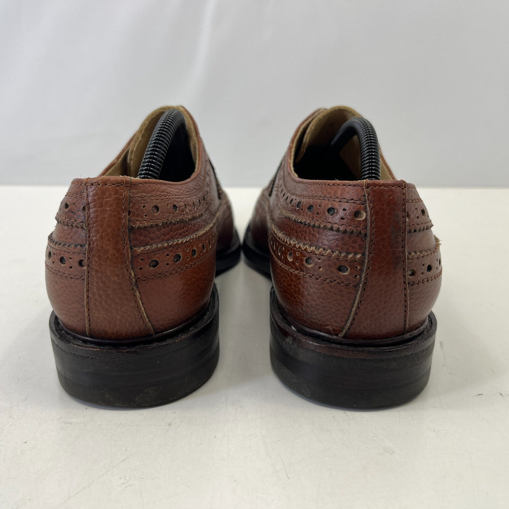 Samuel Windsor Men's Brogues size 8 Brown Leather Formal Shoes