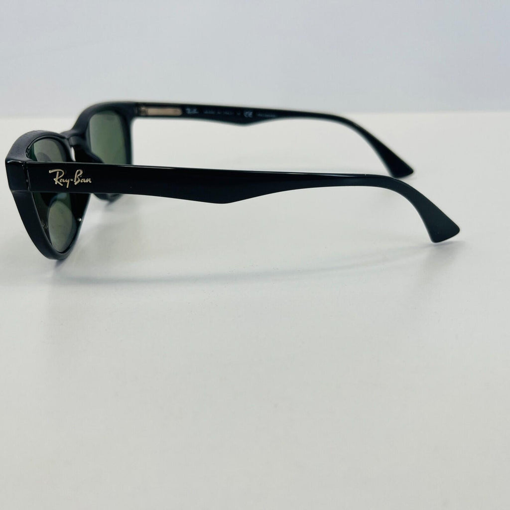 Ray-Ban RB4140 601/58 49020 Polarized Black Sunglasses Crystal Green 49mm Lenses