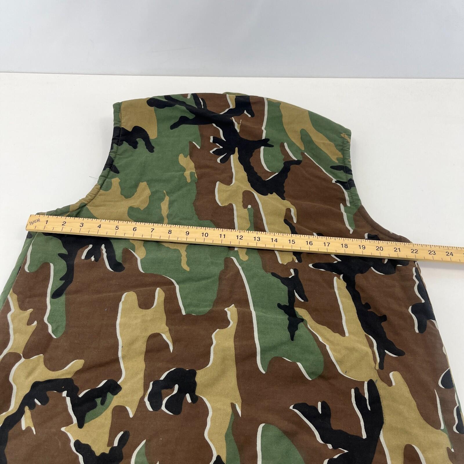 Black Arrow Men's Quilted Body Warmer Green Camo size Large