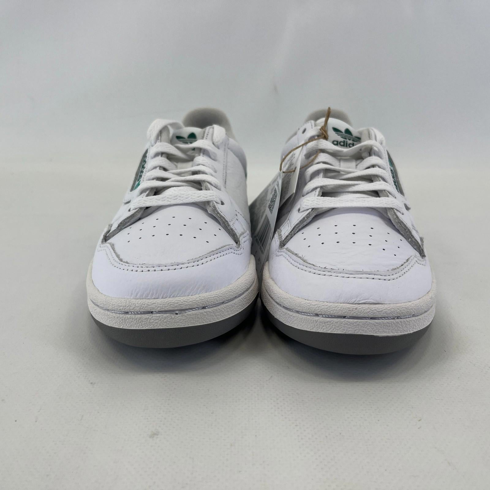 Adidas Originals Continental 80 White Green Adult Trainers Size UK 6