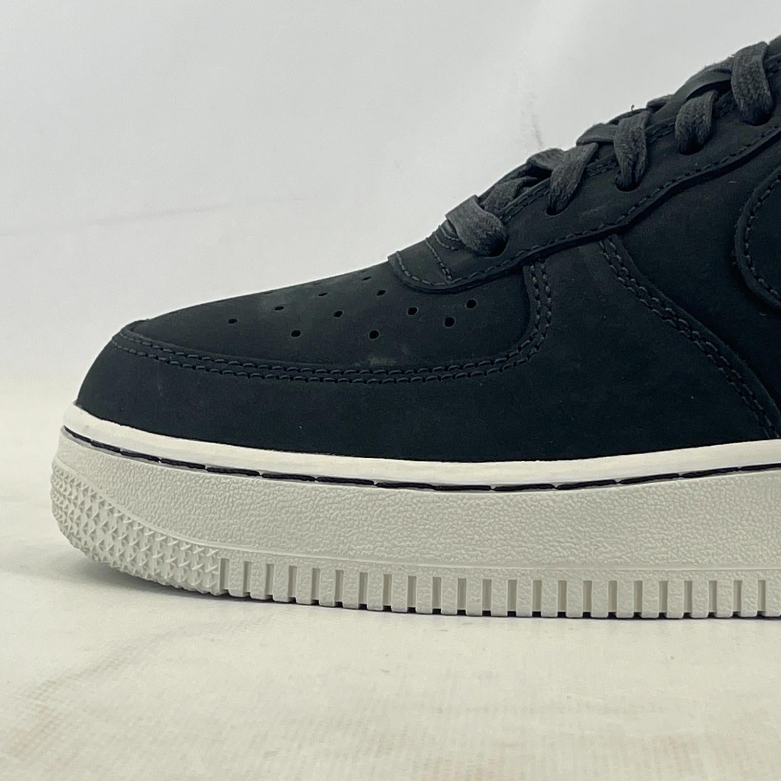Nike Air Force 1 '07 Low Suede Black on White UK size 6 - DQ8571-001  New in Box