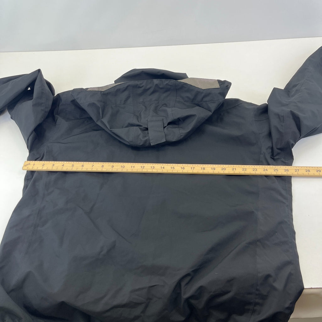 Helly Hansen Helly Tech Workwear Hooded Waterproof Jacket in Black size XL