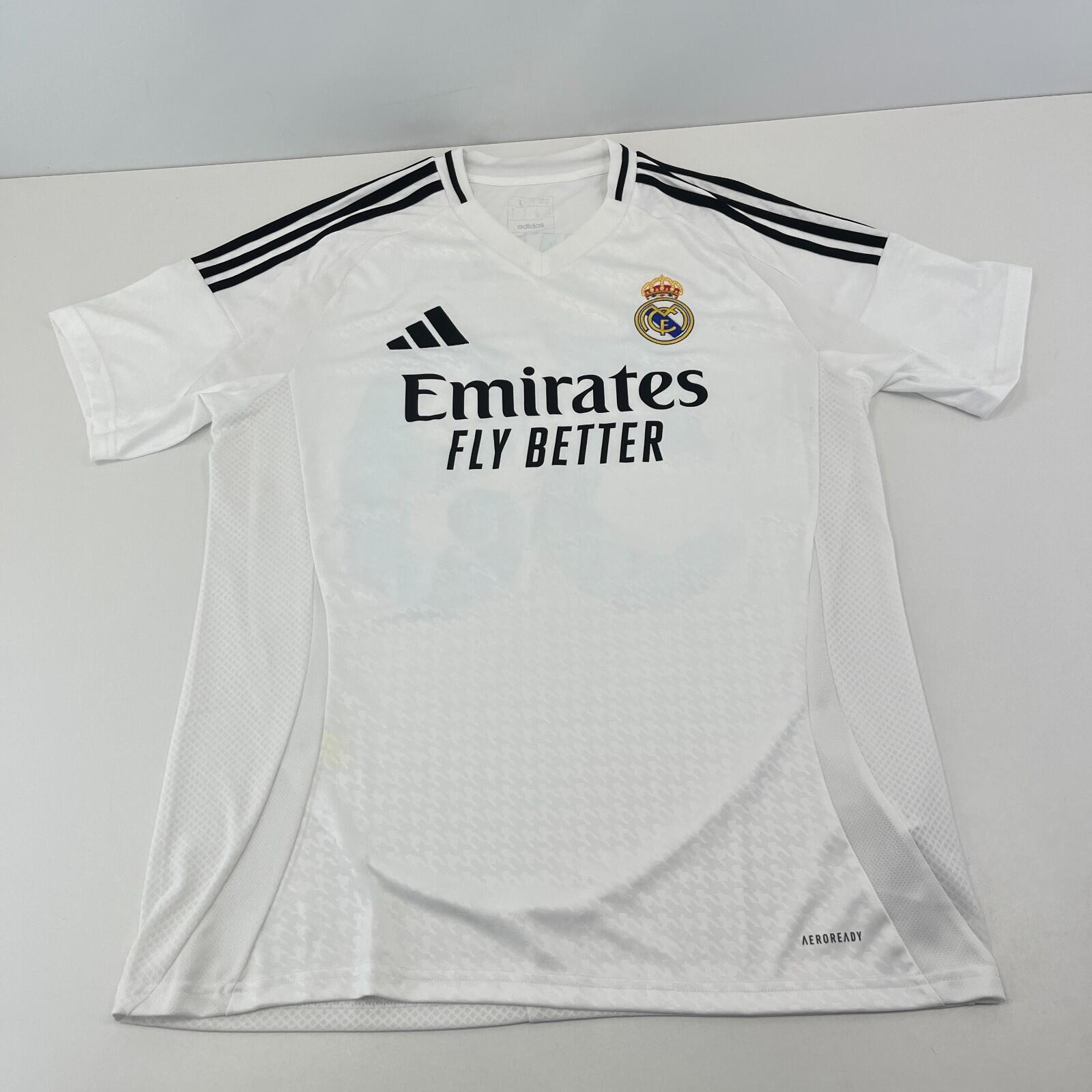 Adidas Real Madrid Home Shirt 2024/25 Soccer Jersey Official Men's Large