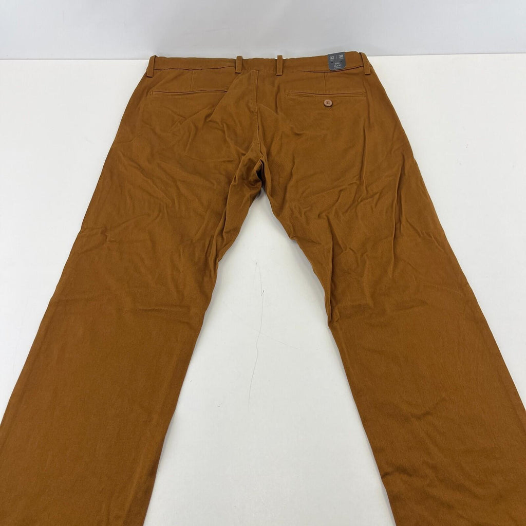 J Crew 484 Slim Fit Stretch Chino Trousers Sandy Brown W32" L30" New with Tags