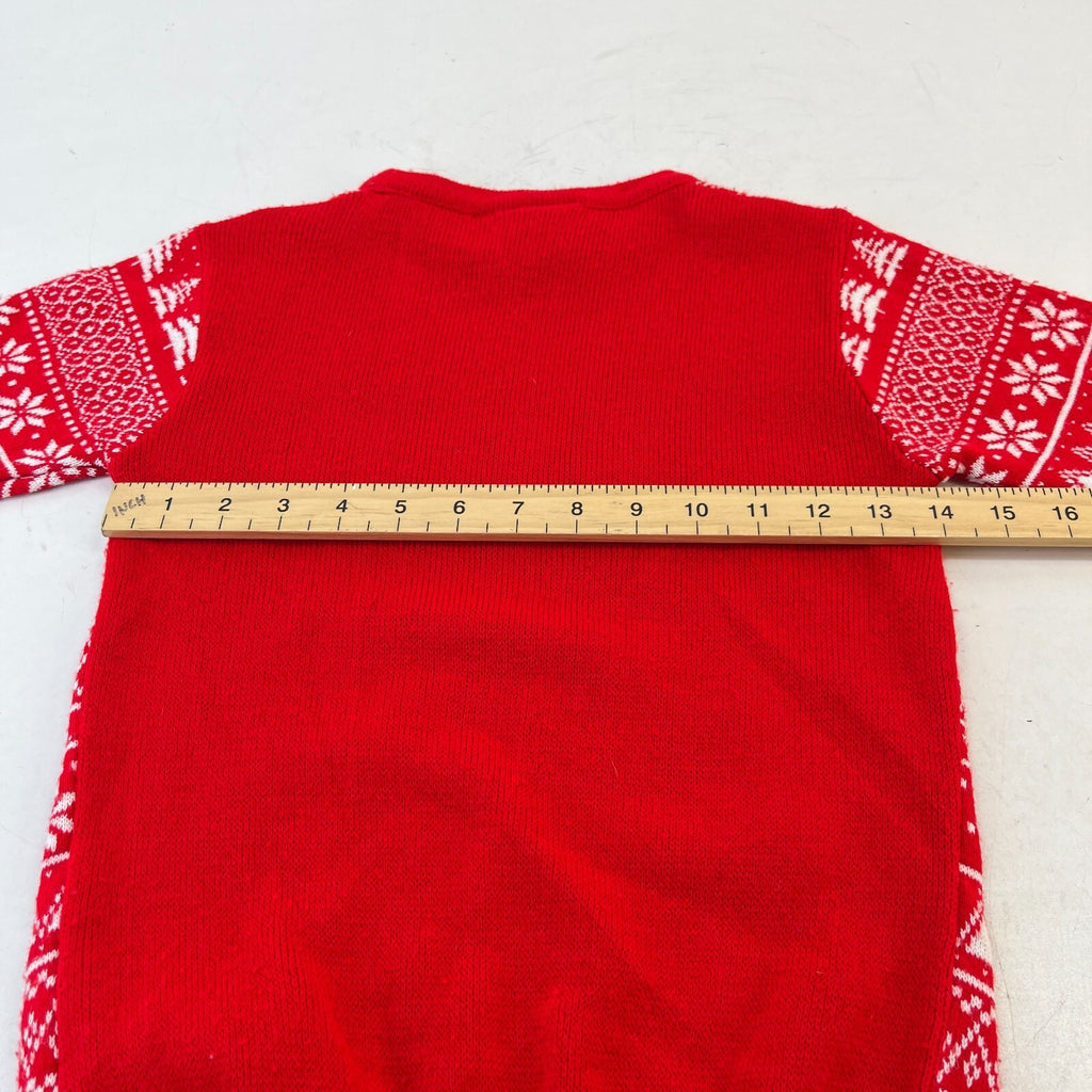 Sheffield United Kids Christmas Jumper Red size 7-8 years