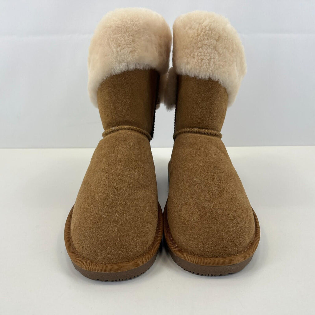 Gooce Beverly Womens Suede Ankle Boots Warm Faux Fur Lined size UK 8 / EU 41