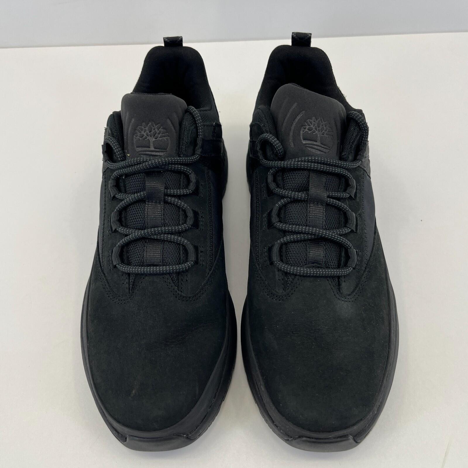 Timberland Euro Trekker Low Mens Hiking Trainers in Black UK size 10 / EU 44.5