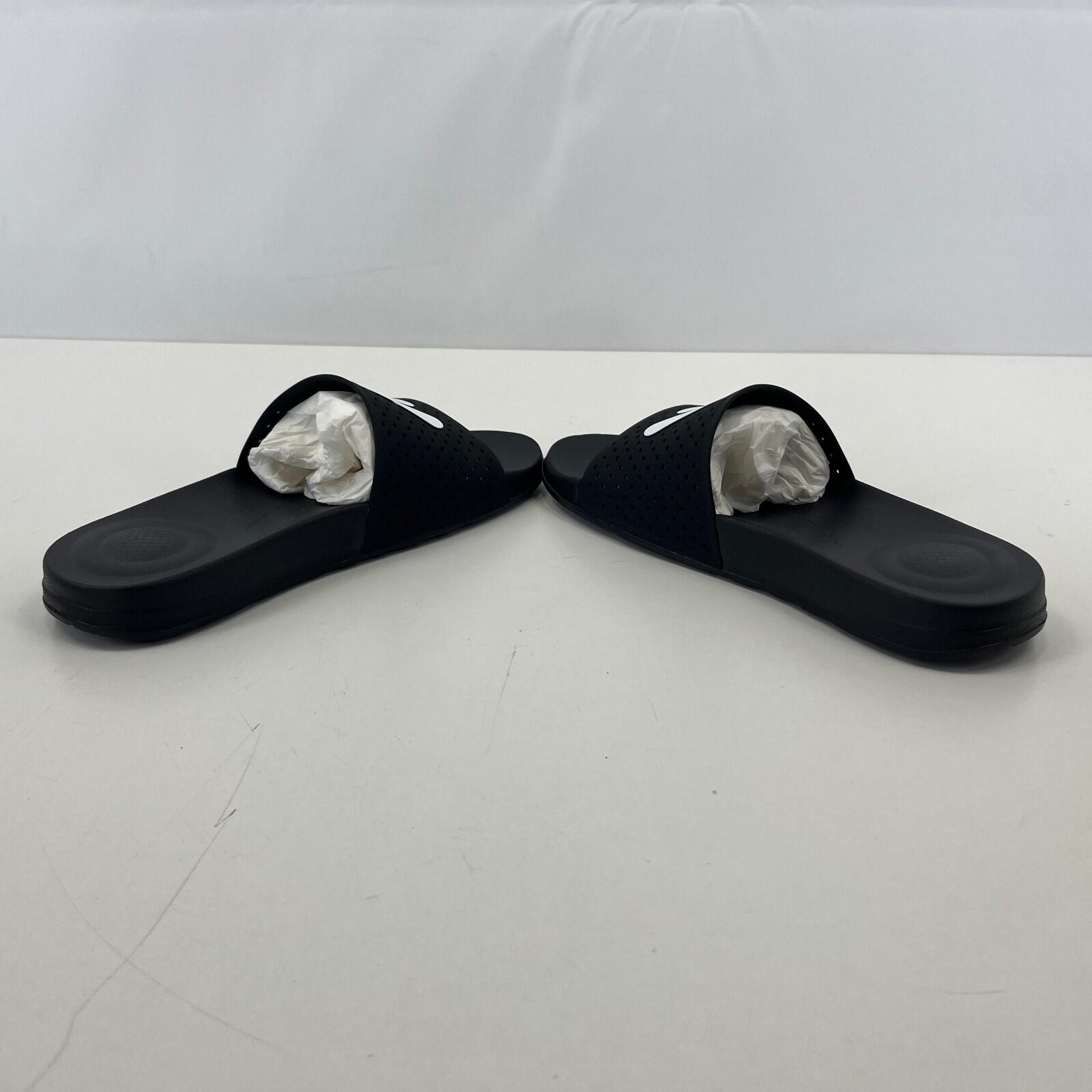 FitFlop Iqushion Arrow Pool Slides in Black size UK 7 EU 41 - New Boxed