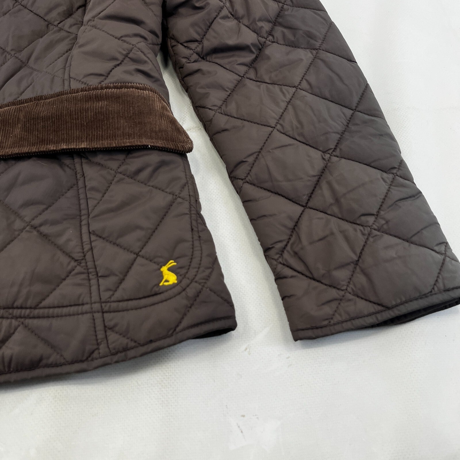 Tom Joule Joules Quilted Jacket in Chocolate Brown UK size 10