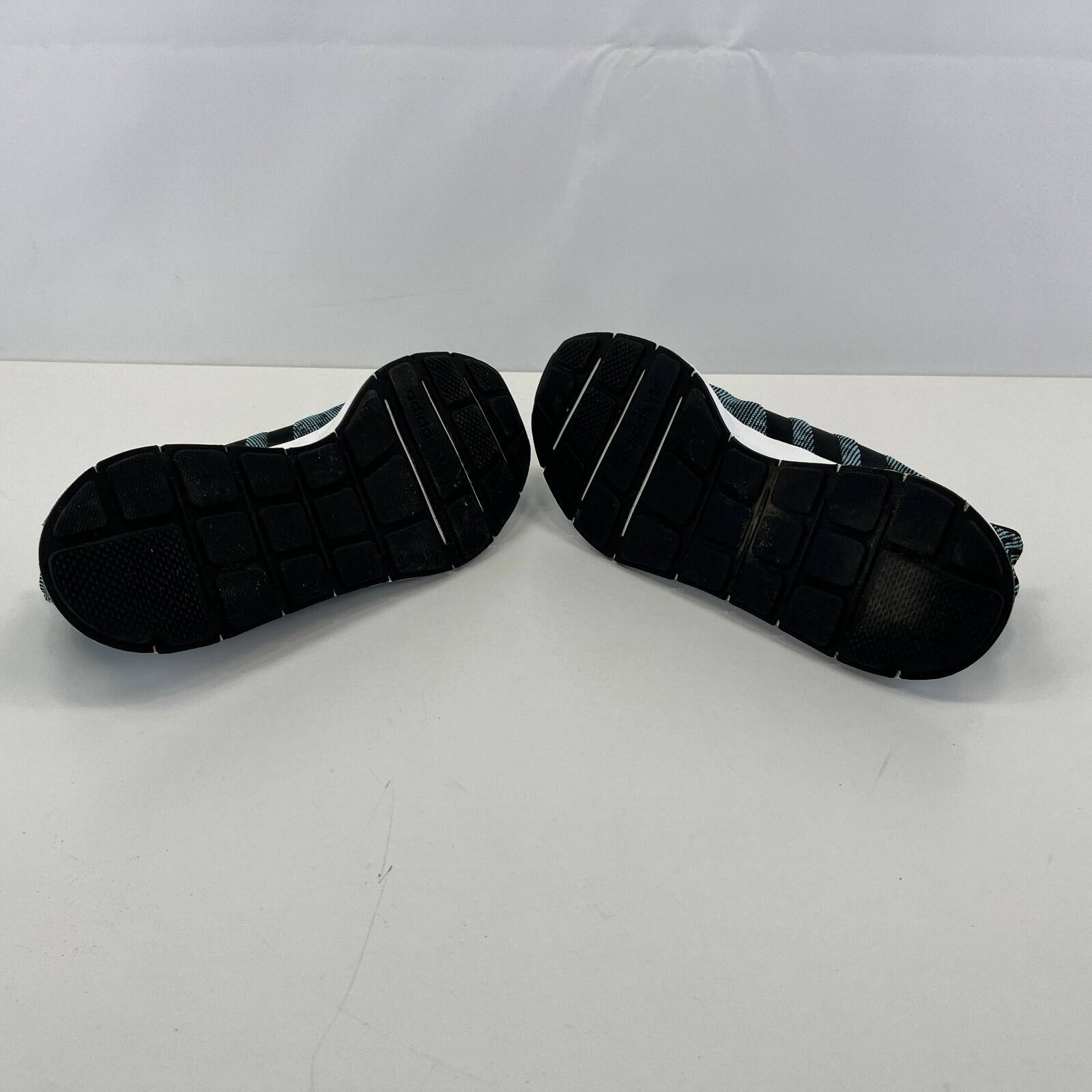 Adidas Swift Run Mens Trainers Mint Green Mesh Knit UK size 10.5 - VGC