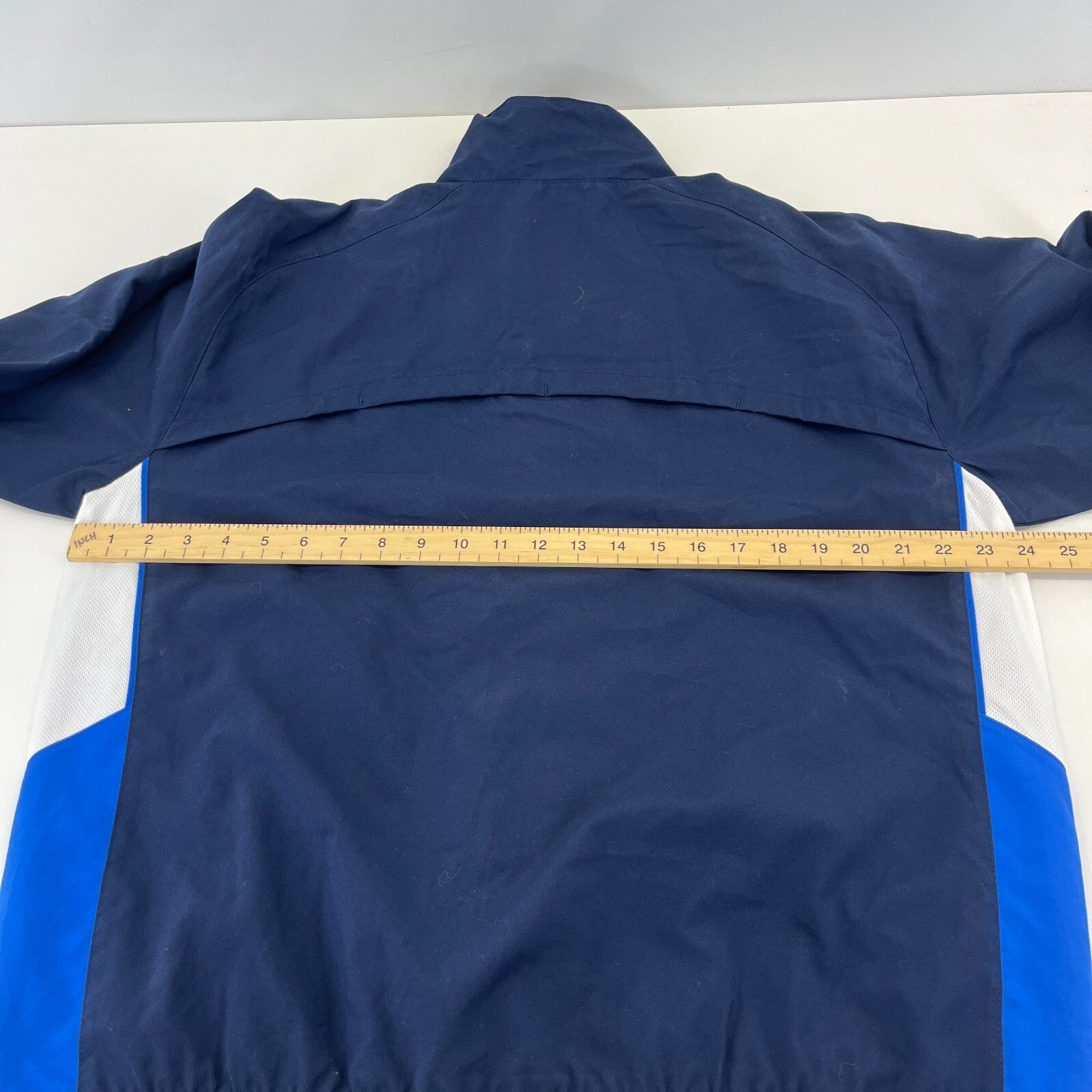 Nike Wheelchair Rugby Training Track Jacket Blue/White size Medium