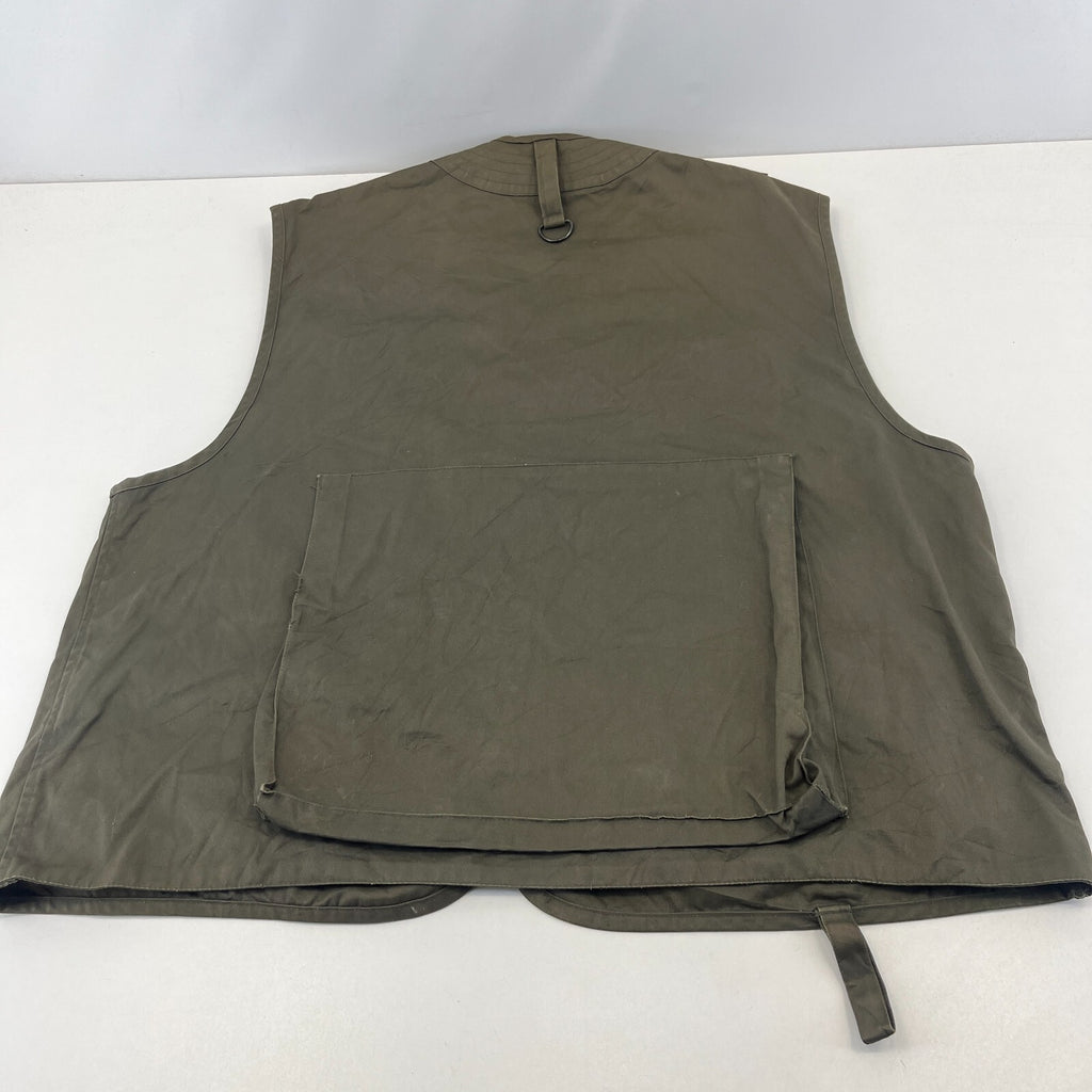 Khaki Green Men's Fishing Vest Gilet Hunting Shooting Multi Pocket size 4XL