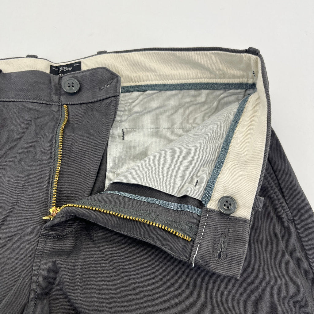 J Crew 770 Straight Fit Stretch Chino Trousers in Grey W29" L32" New with Tags
