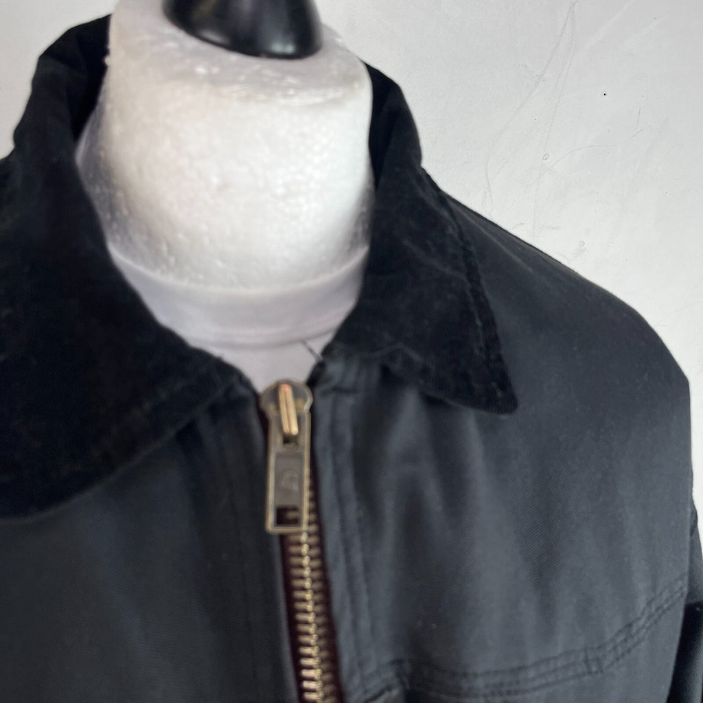 Carhartt Men’s Thermal Quilted Chore Jacket Black size XL VGC Americana