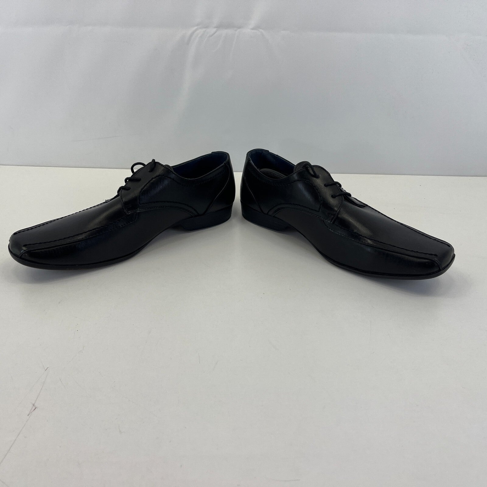 Giorgio Men's Leather Oxford Shoes in Black size 12 - New Formal Dress