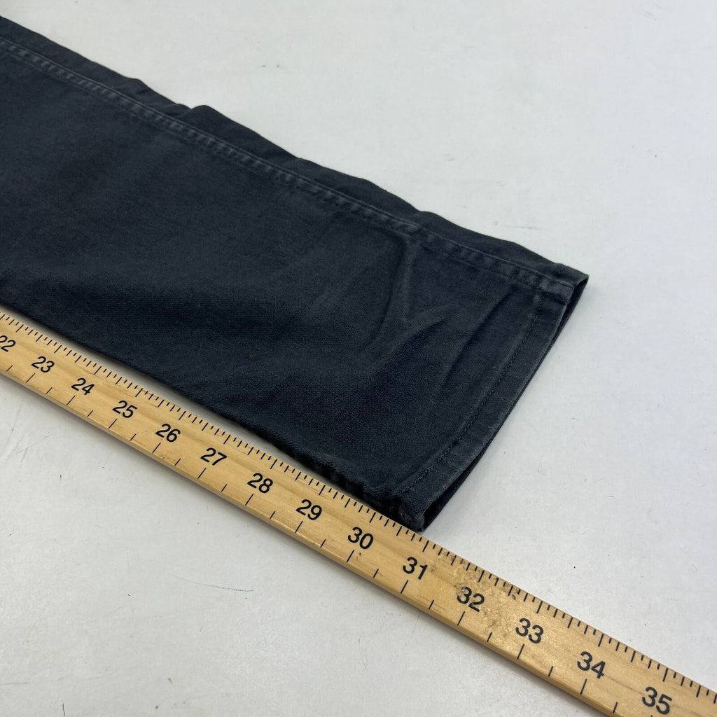 Levi’s Heavy Denim Chinos Dark Grey Straight Leg Chino W34" L32"