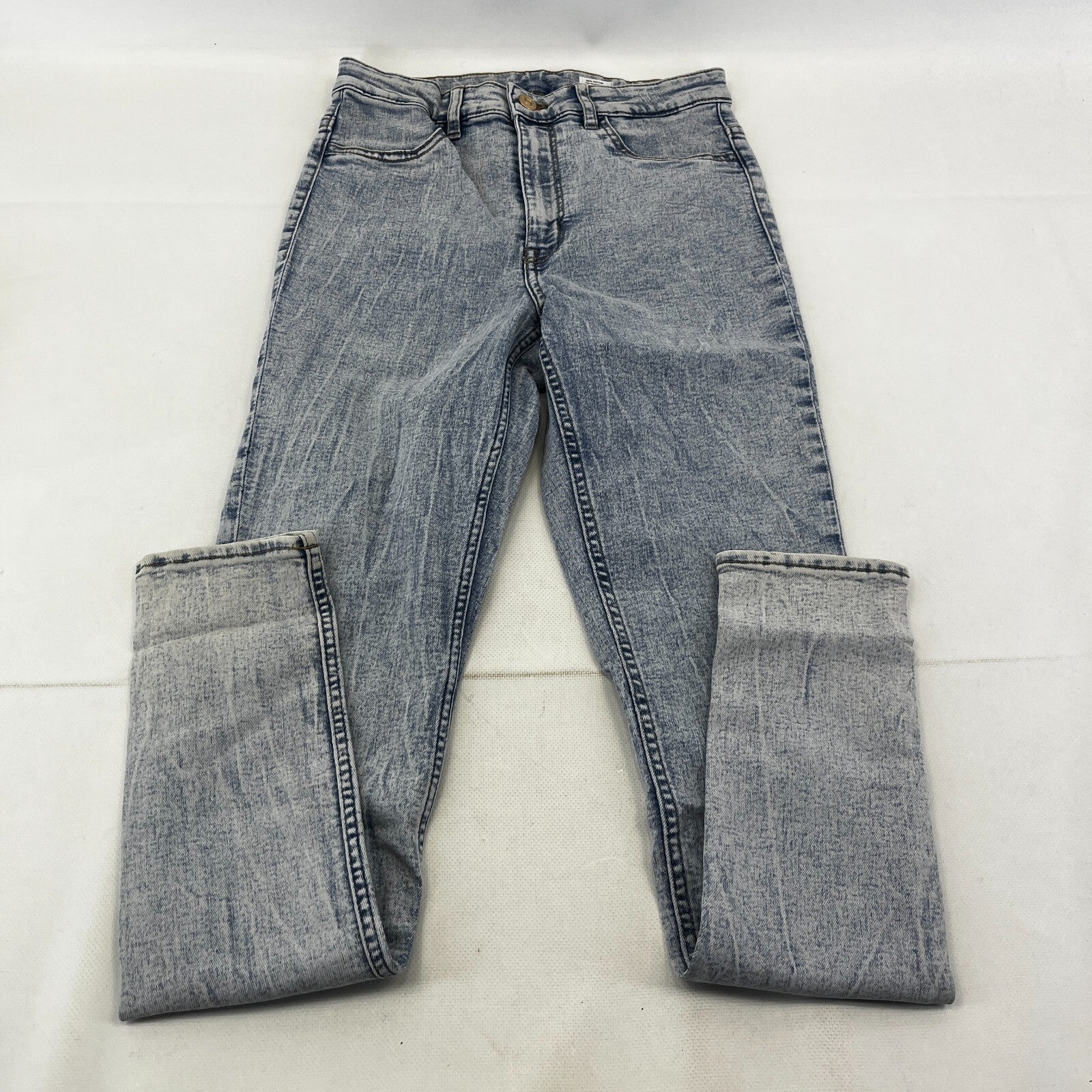 C&A Divided Stonewashed Blue Super Skinny Jeans - UK size 10R - BNWOT