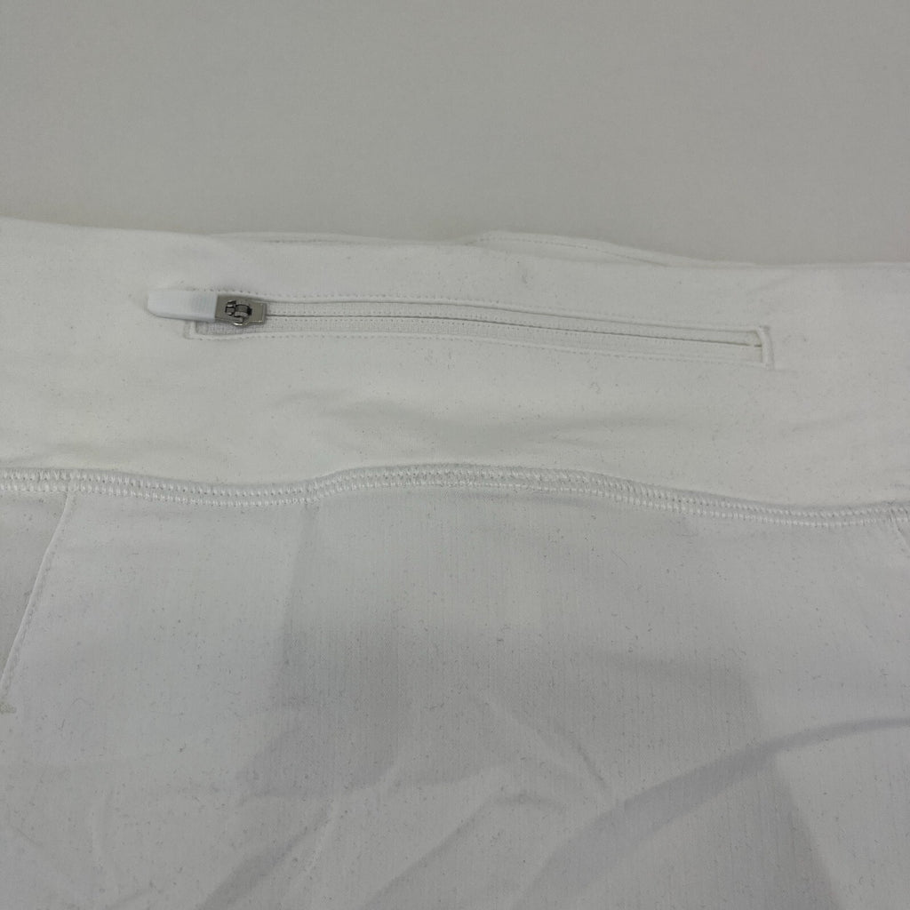 Lululemon Pace Rival MR Skirt Skort White Internal Shorts size US 14 UK 18 BNWT