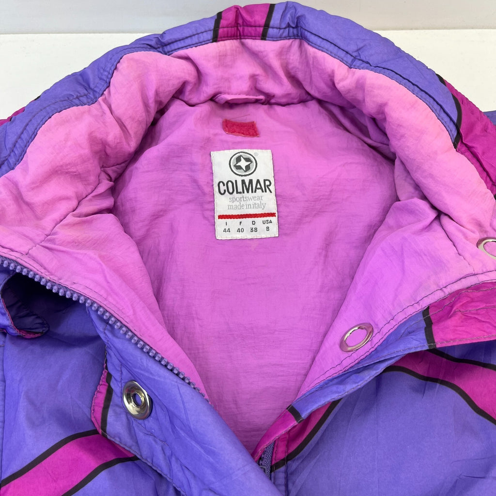 Colmar Insulated Ski Jacket Snowboard Coat Purple/Pink size UK 12 - US 8 - EU 40