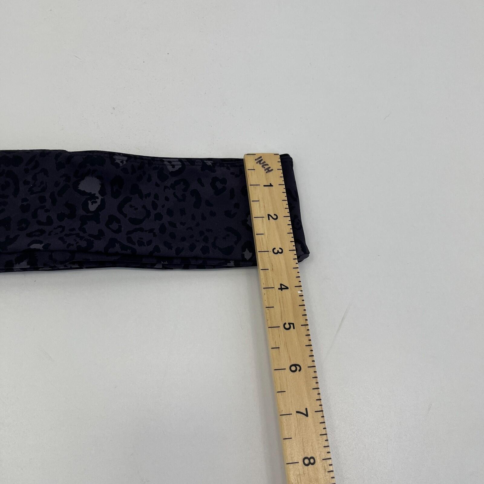 Sweaty Betty The Dash Zero Run Belt Black Luxe Leopard Print size L/XXL