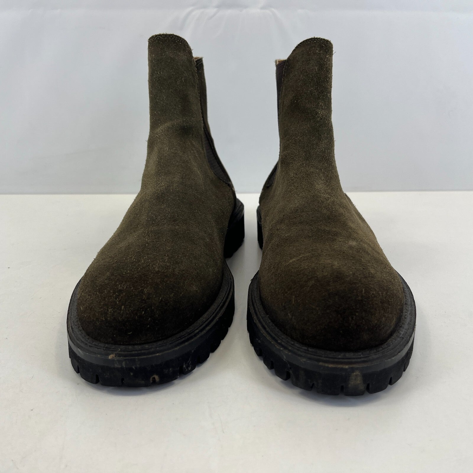 White Stuff Men’s Dark Brown Suede Chelsea Boots size UK 10 - EU 44