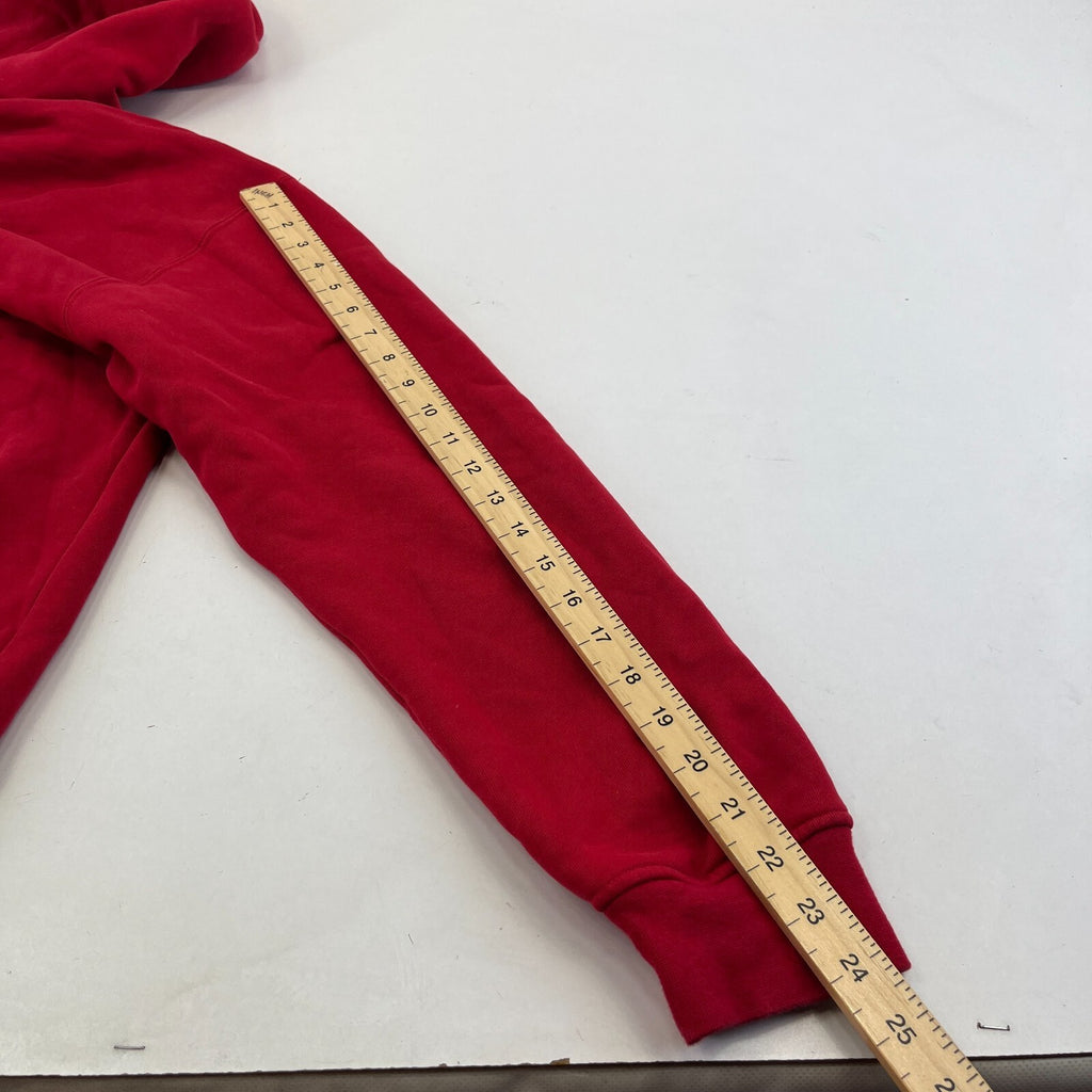 Air Jordan Red Jumpman Hoodie in Red Mens Large Sweatshirt Hooded Jumper Nike