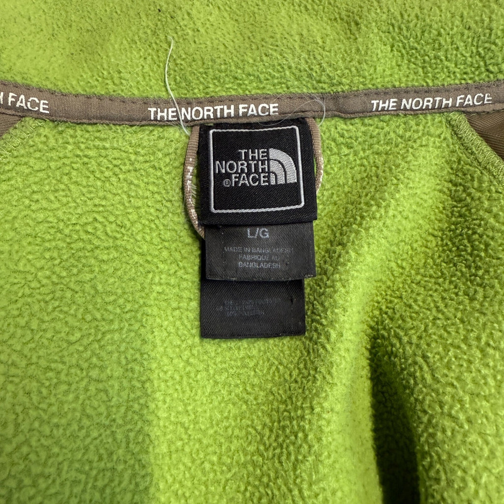 The North Face Women’s Fleece Jacket Pea Green size Large
